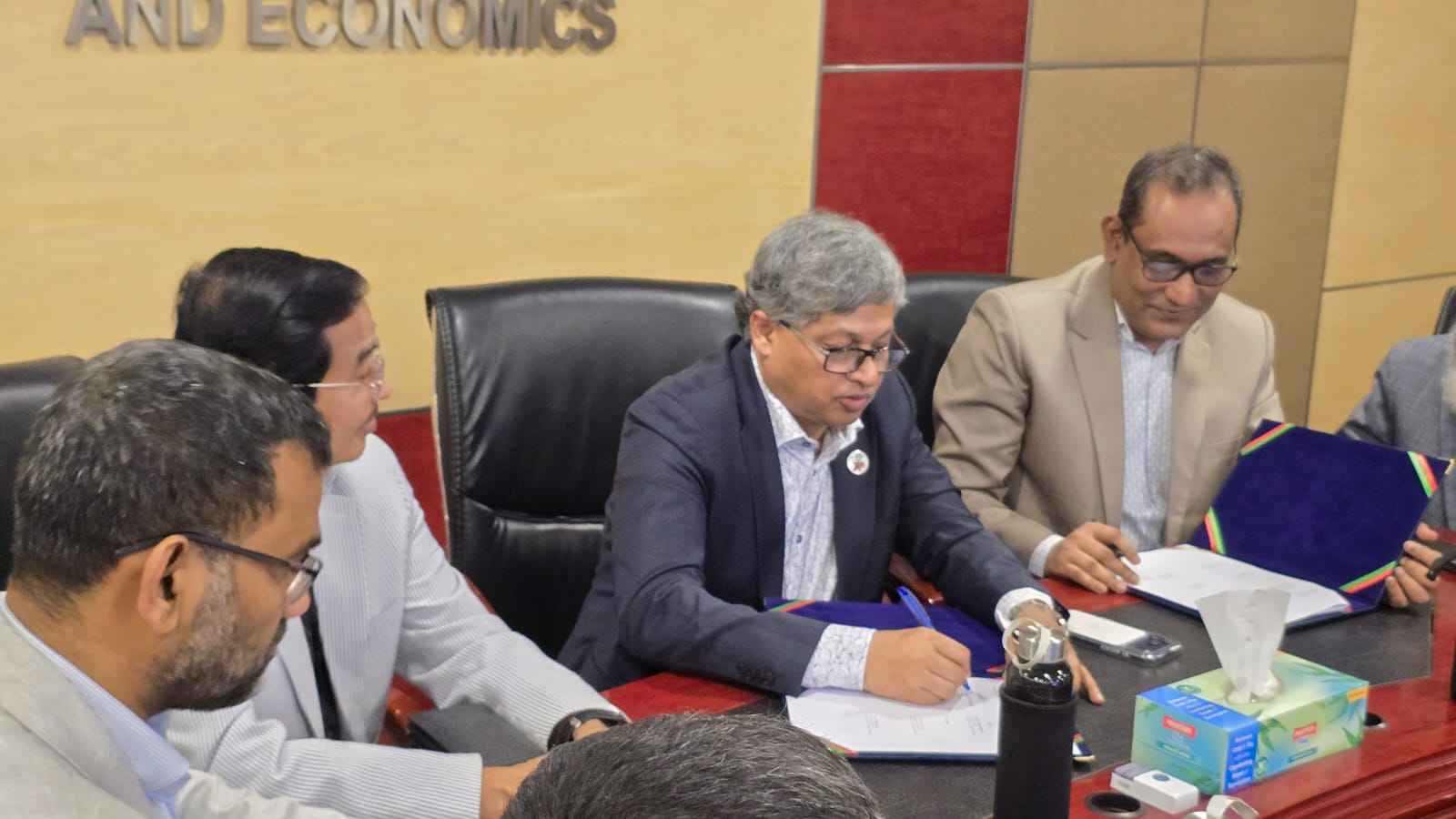 MoU Signing Ceremony Between NSU Cybersecurity Center & National Cyber Security Agency (NCSA)