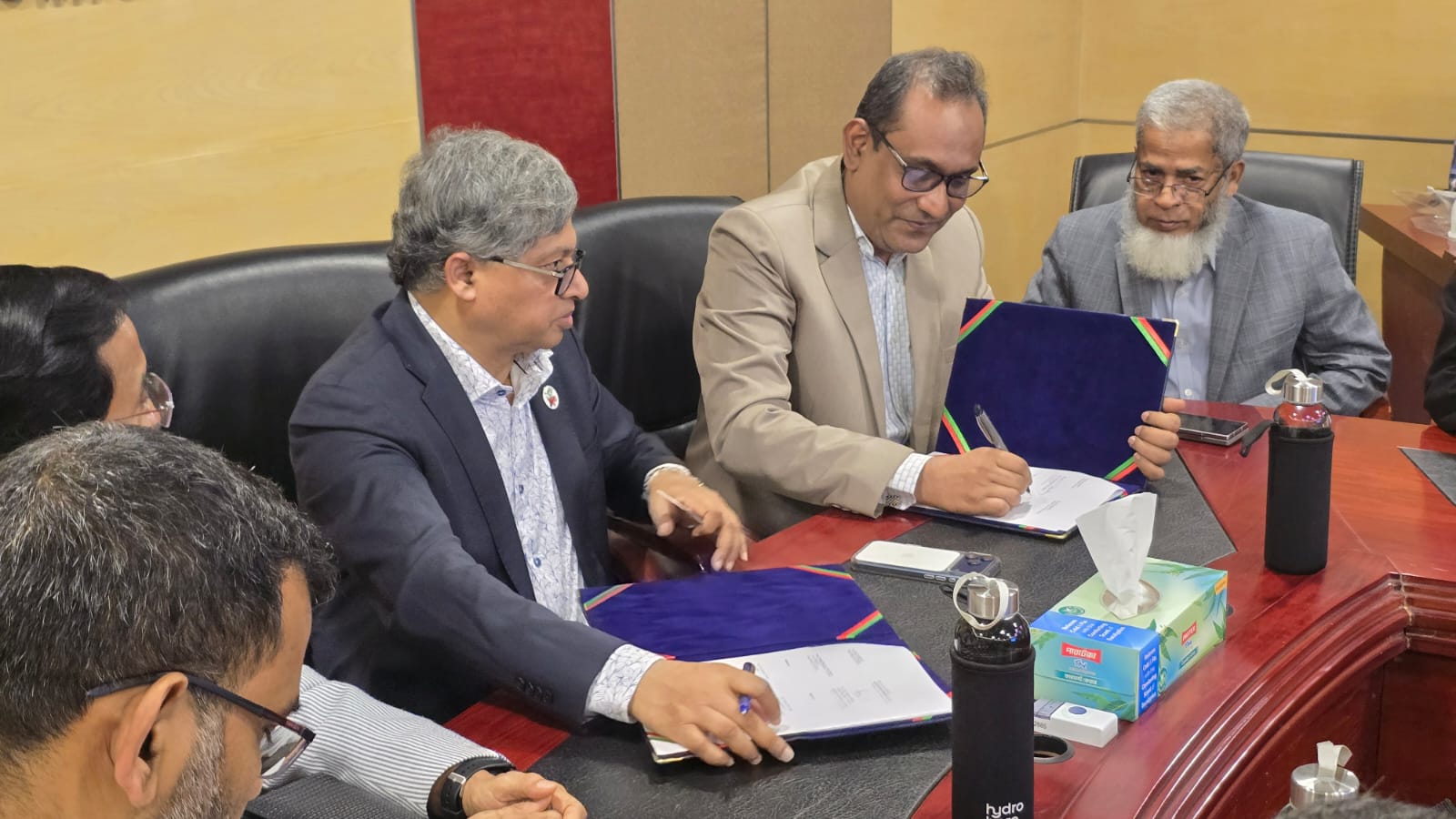 MoU Signing Ceremony Between NSU Cybersecurity Center & National Cyber Security Agency (NCSA)
