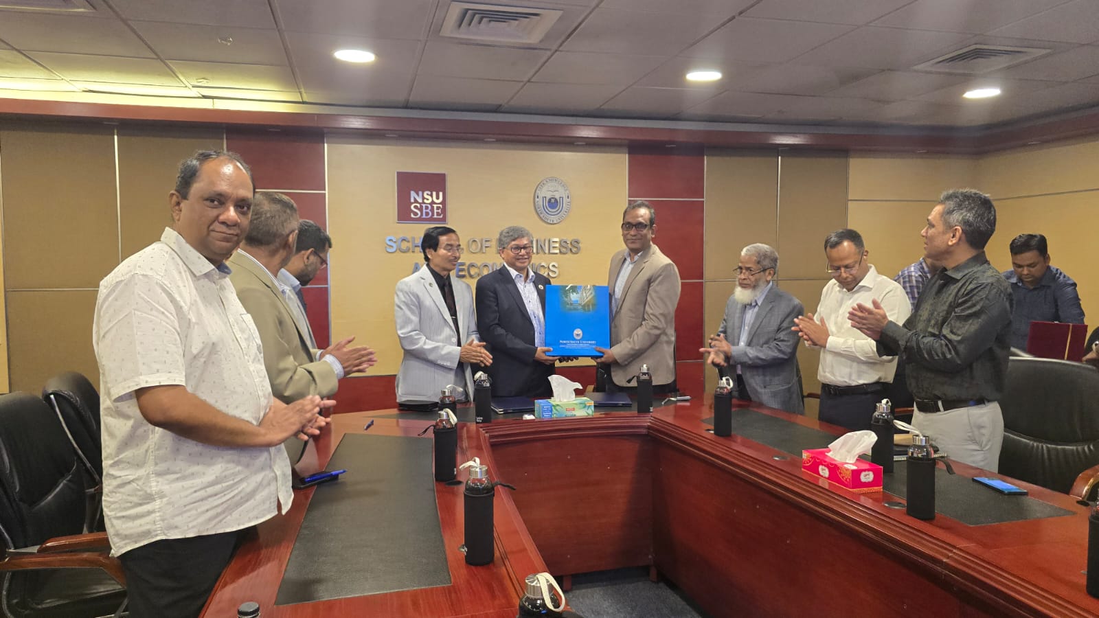 MoU Signing Ceremony Between NSU Cybersecurity Center & National Cyber Security Agency (NCSA)