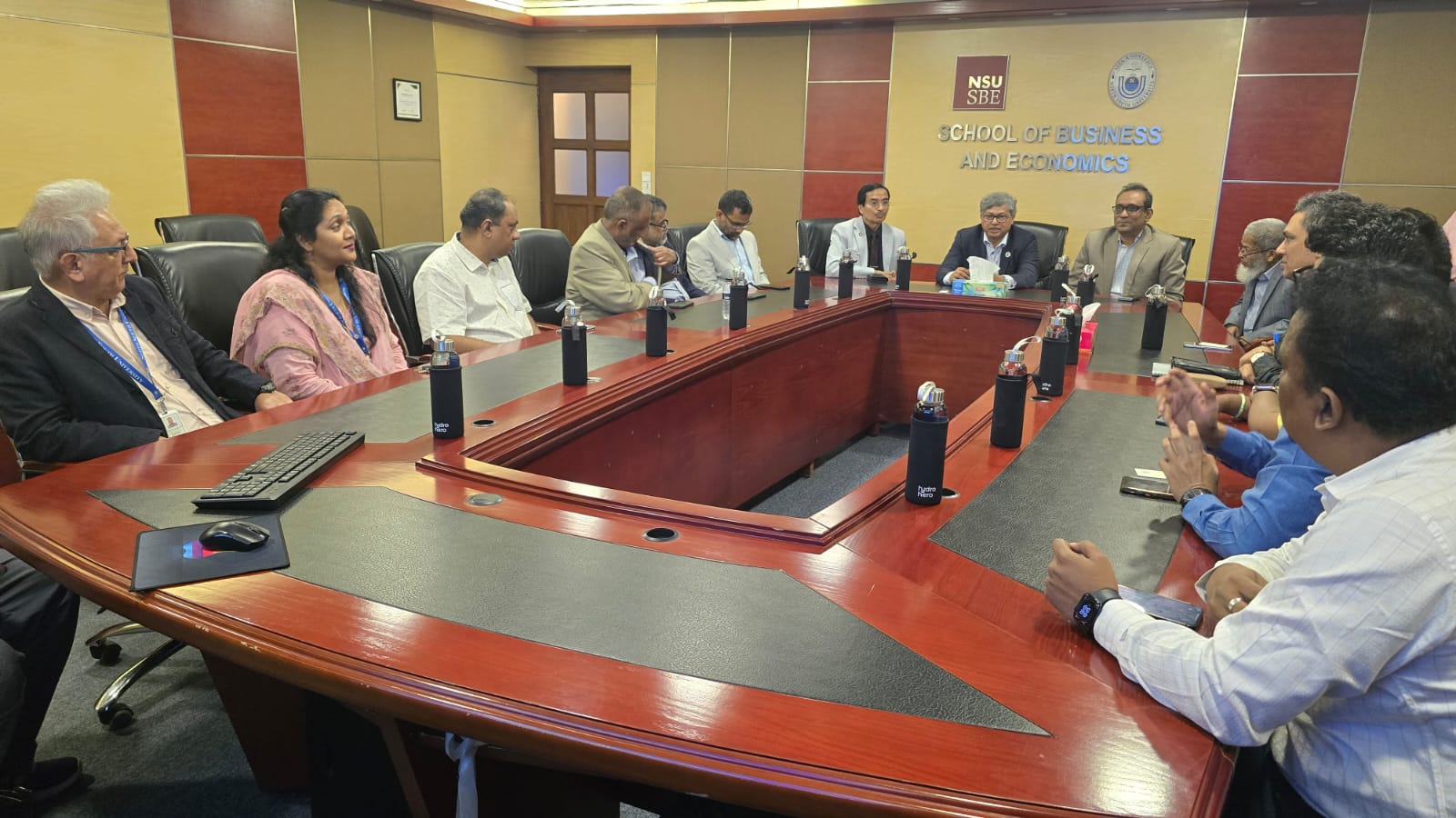 MoU Signing Ceremony Between NSU Cybersecurity Center & National Cyber Security Agency (NCSA)