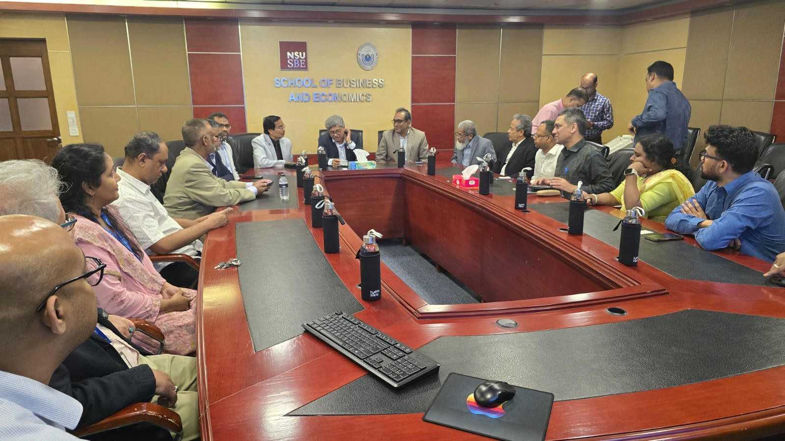 MoU Signing Ceremony Between NSU Cybersecurity Center & National Cyber Security Agency (NCSA)