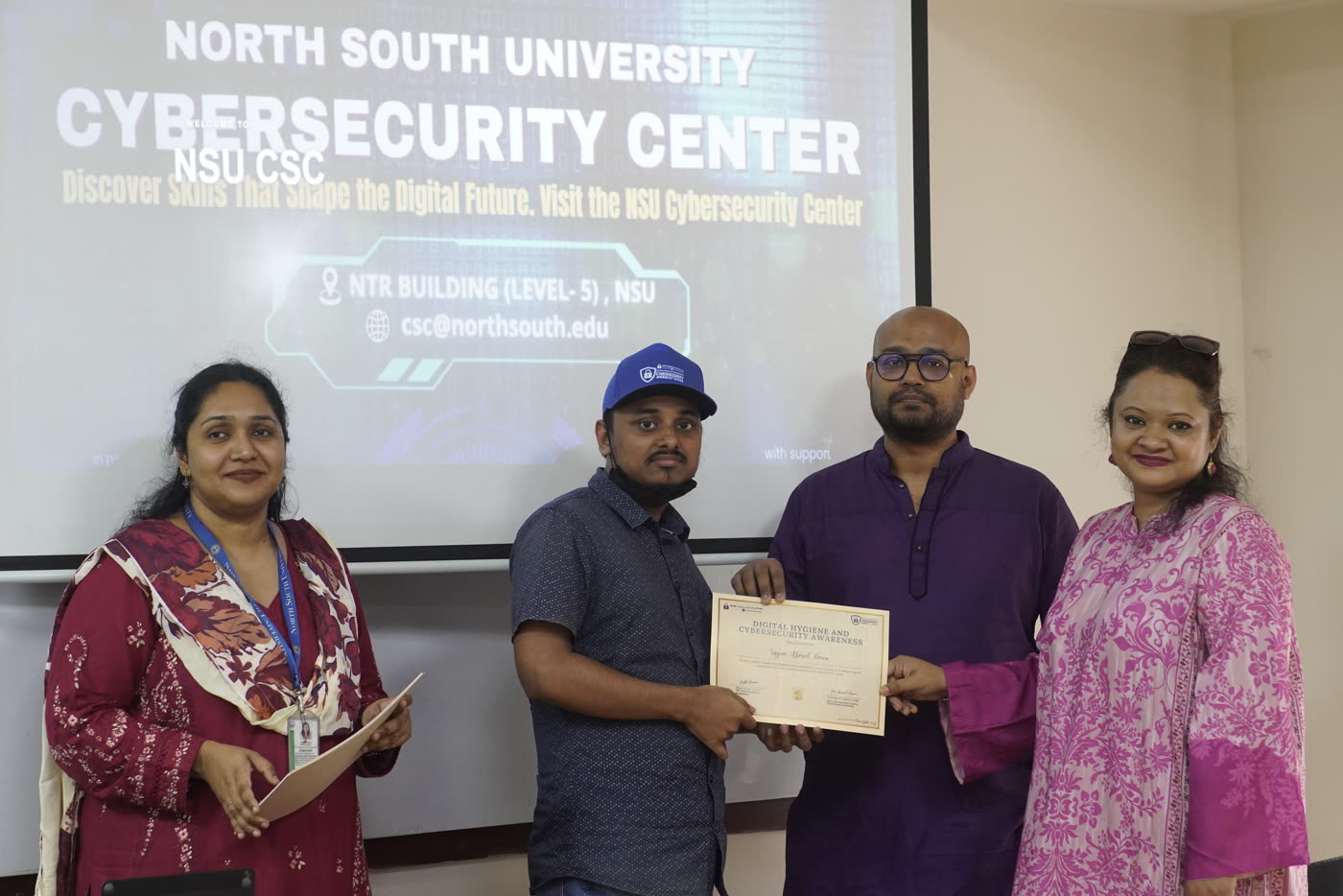 NSU Cybersecurity Center Successfully Completes Cohort 3 of Cybersecurity Hygiene Training for MSMEs